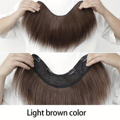 Short Straight Hair Pieces U Shaped Synthetic Clip In Hair Extensions