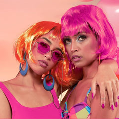 Short Bob Colorful Party Wigs for Women Girls