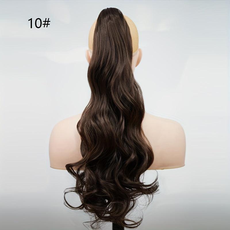 60 96 Cm Synthetic Hair Ponytail Extension Curly Wavy Claw Clip Ponytail Tails
