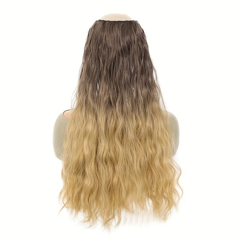 Clip In Hair Extensions 60 96 Cm Ombre Wavy Curly Hair