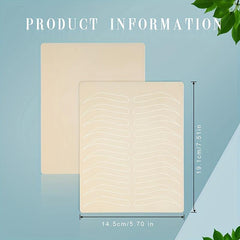 2pcs Double Sided Microblading Practice Skin for Eyebrows