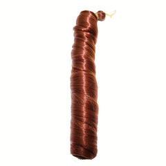 French Spiral Roll 55 88 Cmcrochet Braid Pre stretched Loose Deep Wave Curls