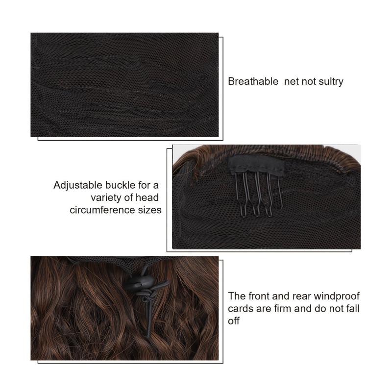 Natural Wave Clip In Ponytail Extension 30-48 Cm Short Synthetic Ponytail