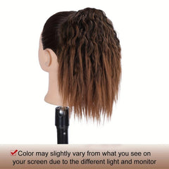 Natural Wave Clip In Ponytail Extension 30-48 Cm Short Synthetic Ponytail