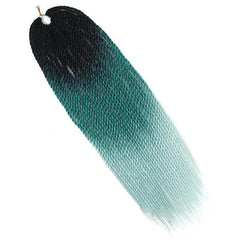 60 96 Cm Senegal Twist Crochet Hair Extensions 30 Strands Gradient Braid Hair