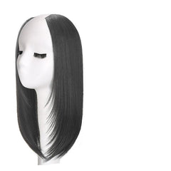 Synthetic Short Straight Hair Extension 4 Clips In Invisible Hair Extensions