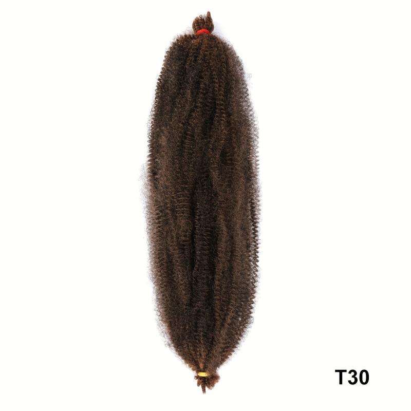 Kinky Afro Twist Crochet Hair 10 Strands 50 8 Cm Braiding Hair Extension