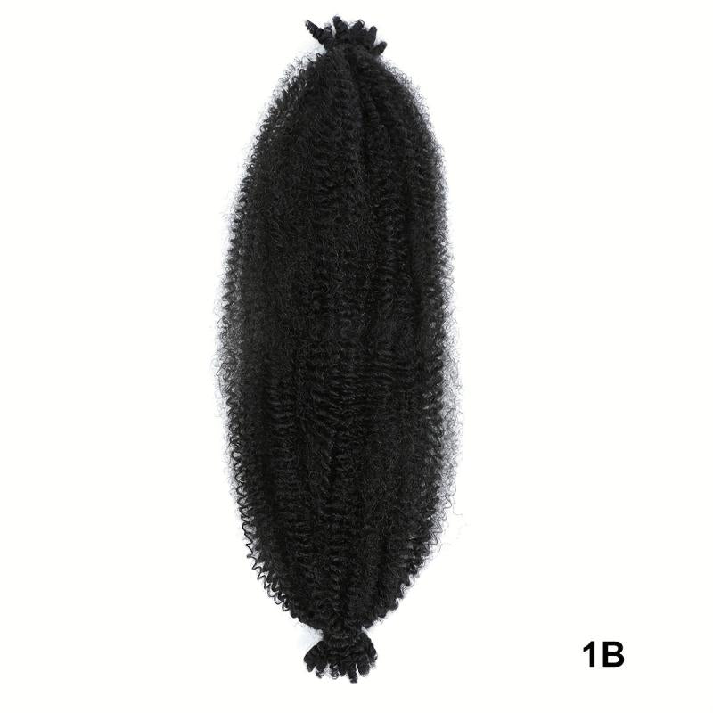 Kinky Afro Twist Crochet Hair 10 Strands 50 8 Cm Braiding Hair Extension