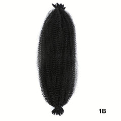 Kinky Afro Twist Crochet Hair 10 Strands 50 8 Cm Braiding Hair Extension