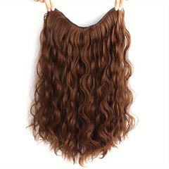 66 cm Long V-Shaped Hair Extensions Synthetic Clip-In Hair Extensions for Women