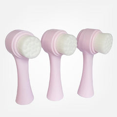 Dual Sided Silicone Facial Cleansing Brush for Men Women