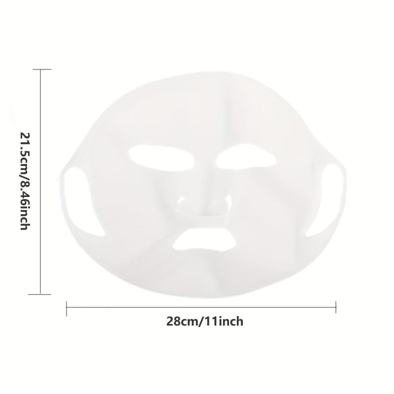 2pcs Reusable Silicone Facial Mask Cover for Sheet Masks Clay Cream Serums