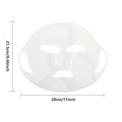 2pcs Reusable Silicone Facial Mask Cover for Sheet Masks Clay Cream Serums