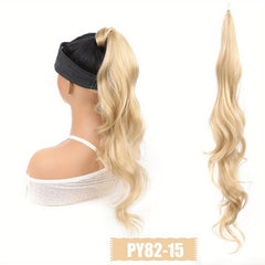 Long Curly Synthetic Ponytail Wrap Around Hair Extensions 76.2 cm