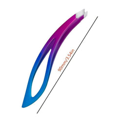 Stainless Steel Ingrown Hair Tweezers Set for Eyebrow and Eyelash Grooming
