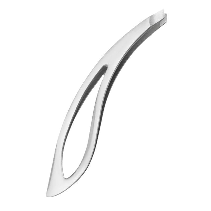 Stainless Steel Ingrown Hair Tweezers Set for Eyebrow and Eyelash Grooming