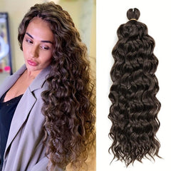 50 8 Cm Ocean Wave Crochet Wavy Hair Extensions Hawaii Curly Braiding Hair
