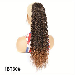 Hip Hop Drawstring Deep Curly Hair Ponytail