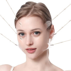 40 Pcs Face Lift Tapes Instant V Shape Bands Double Chin Reducer