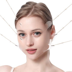 40 Pcs Face Lift Tapes Instant V Shape Bands Double Chin Reducer