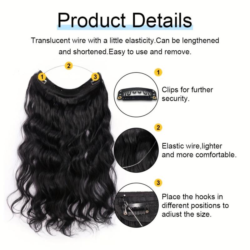 Invisible Clip In Hair Extensions