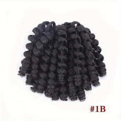 Short Curly Jamaican Bounce Crochet Hair for Women