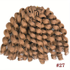 Short Curly Jamaican Bounce Crochet Hair for Women