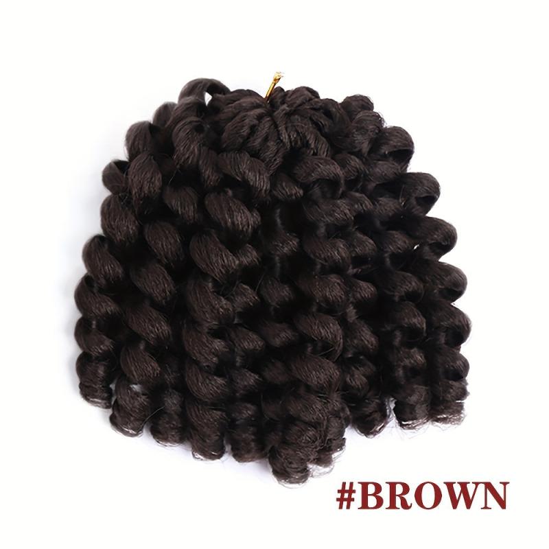 Short Curly Jamaican Bounce Crochet Hair for Women