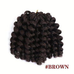 Short Curly Jamaican Bounce Crochet Hair for Women