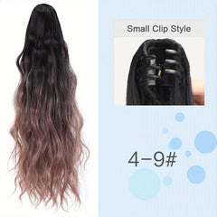 Ombre Water Wave Ponytail Extensions 45-72cm Long
