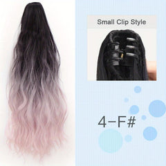 Ombre Water Wave Ponytail Extensions 45-72cm Long
