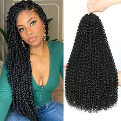 Passion Twist Hair Extensions Water Wave Crochet Braids