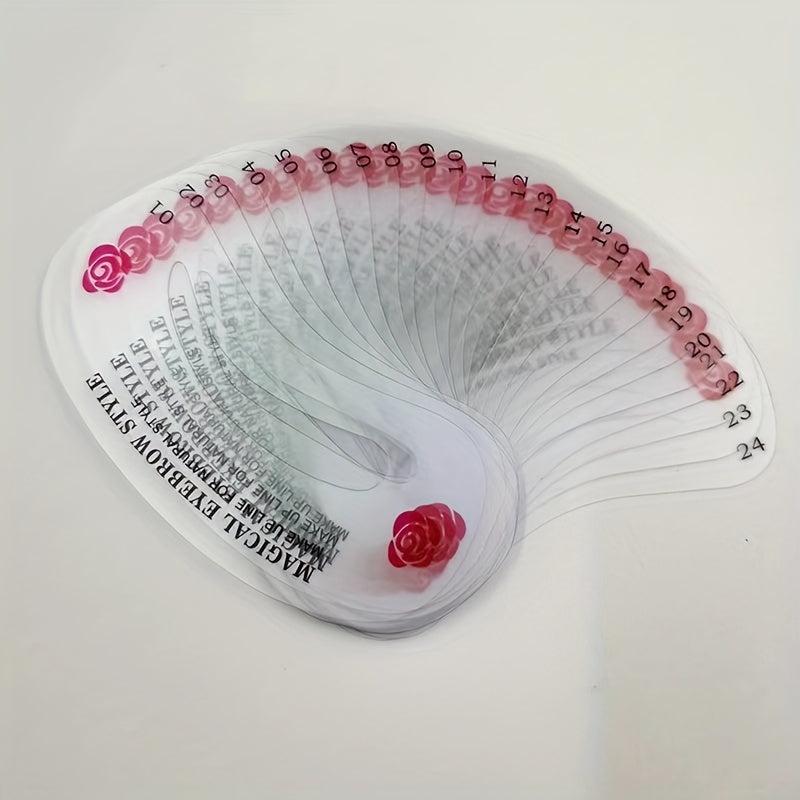 24 Styles Eyebrow Stencil Set DIY Eye Brow Drawing Guide