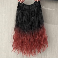 V Wave Gradient Clip In Hair Extension