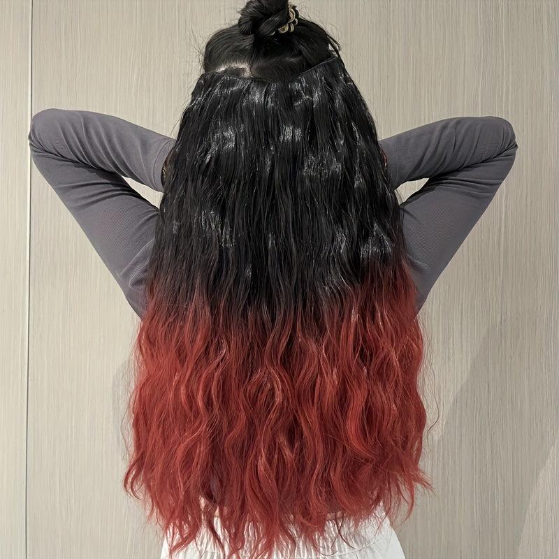 V Wave Gradient Clip In Hair Extension