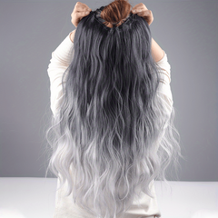 V Wave Gradient Clip In Hair Extension