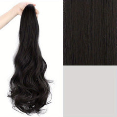 Long Curly Claw Ponytail Synthetic Clip In Hair Extensions