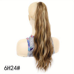 Long Curly Claw Ponytail Synthetic Hair Extensions for Daily Use