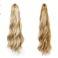 Long Curly Claw Ponytail Synthetic Hair Extensions for Daily Use