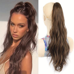 Long Curly Claw Ponytail Synthetic Hair Extensions for Daily Use