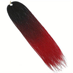 Senegal Twist Crochet Hair Extensions 60-96 cm Gradient Crochet Braid Extensions