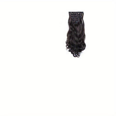 7pcs Body Wave Curly Hair Pieces Set for Women Daily Party Cosplay