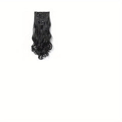 7pcs Body Wave Curly Hair Pieces Set for Women Daily Party Cosplay