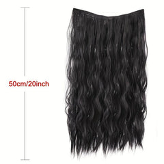 Invisible Curly Hair Extensions with Transparent Headband
