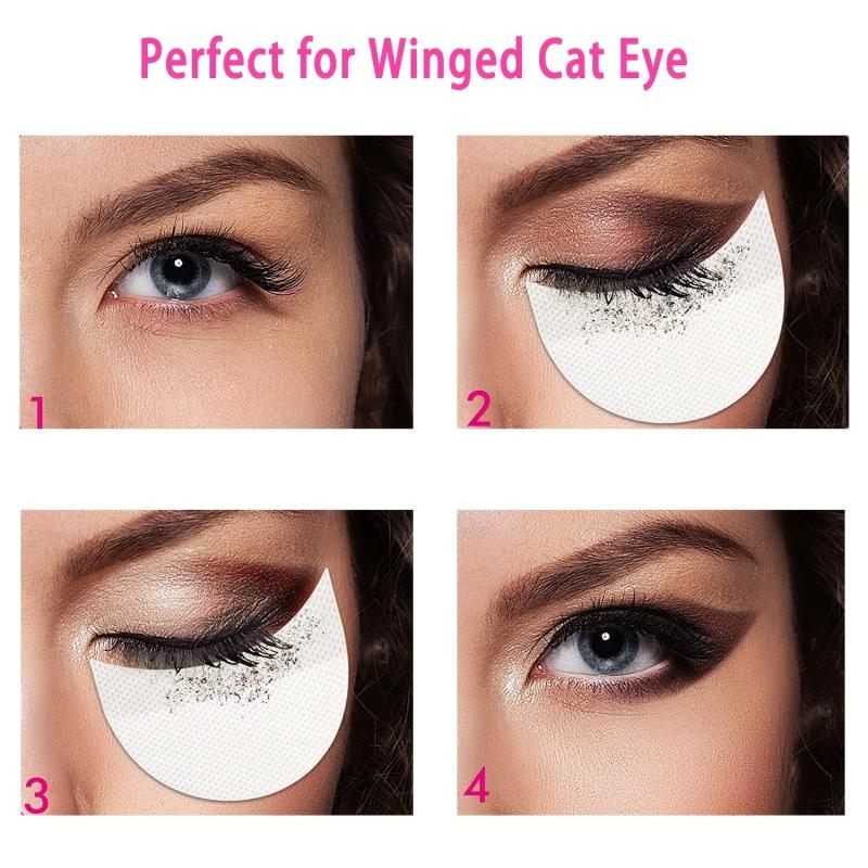 Eyeshadow Shields Gel Pad Patches for Makeup Residue & Extensions