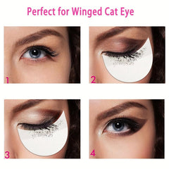 Eyeshadow Shields Gel Pad Patches for Makeup Residue & Extensions