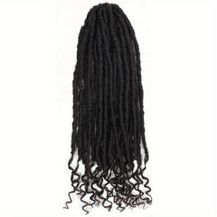 Ombre Goddess Crochet Box Braids 45-72 cm Synthetic Braiding Hair Extensions