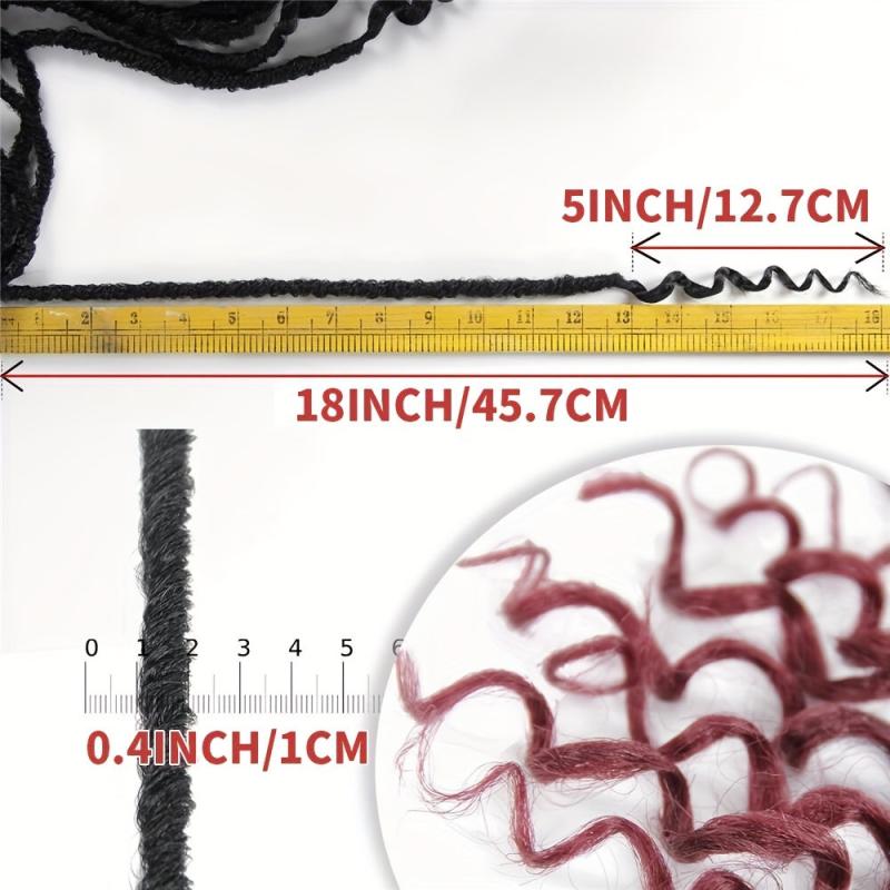 Ombre Goddess Crochet Box Braids 45-72 cm Synthetic Braiding Hair Extensions