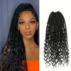 45 72 Cm Goddess Box Braids Crochet Hair For Women