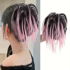 Messy Bun Hair Piece Claw Clip Hair Bun Hair Toppers Women Tousled Updo